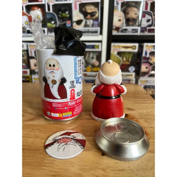 OFFICIAL NYCC STICKER Sandy Claws Disney NBC Funko Soda LE Nightmare Christmas - Picture 2 of 2
